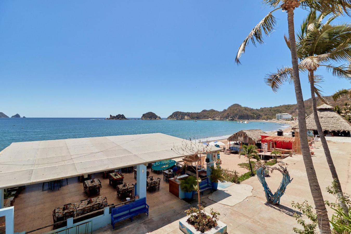 Bungalows Las Hamacas Сан-Патрисио-Мелак Экстерьер фото