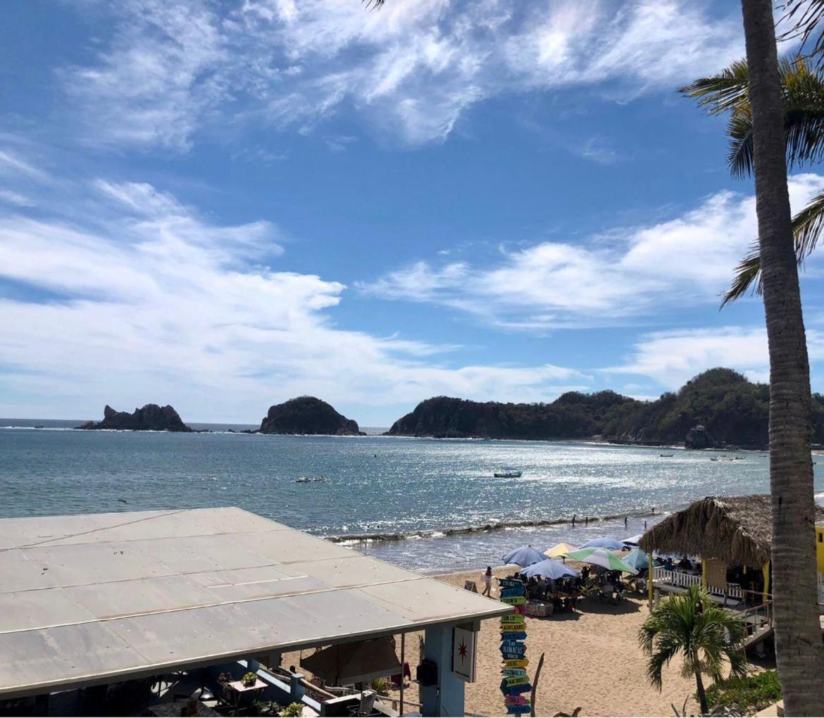 Bungalows Las Hamacas Сан-Патрисио-Мелак Экстерьер фото